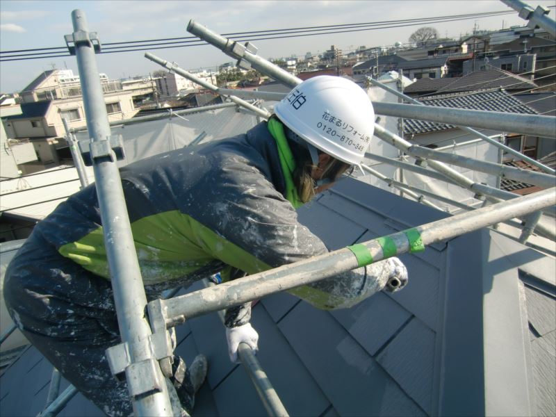 20170311外壁塗装A様邸屋根4上塗りCIMG6118_s