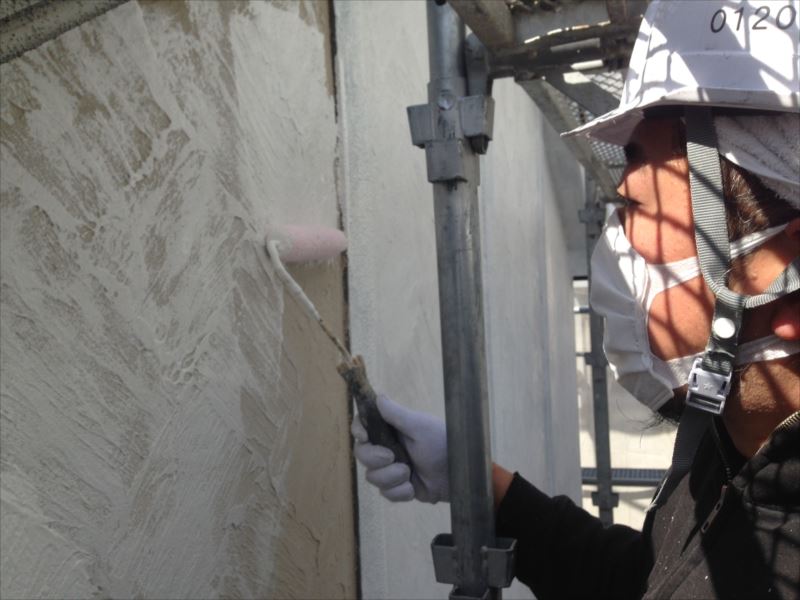 20170317外壁塗装O様邸外壁1下塗りIMG_5756_s