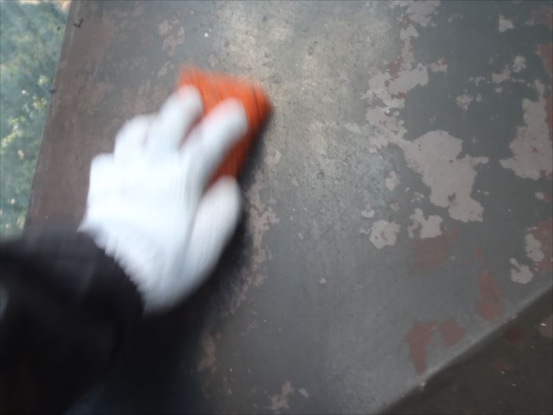 20170413外壁塗装I様邸鉄部ケレンP4134372_s