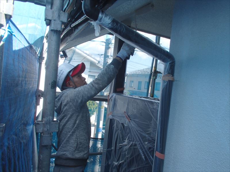 20170419外壁塗装I様邸外壁中塗りP4190010_s