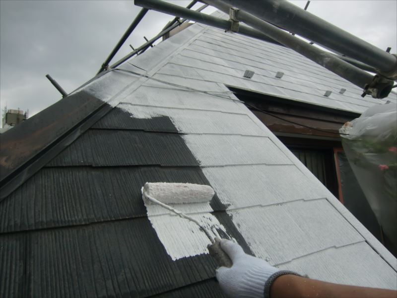 20170517外壁塗装A様邸屋根1下塗りCIMG6506_s