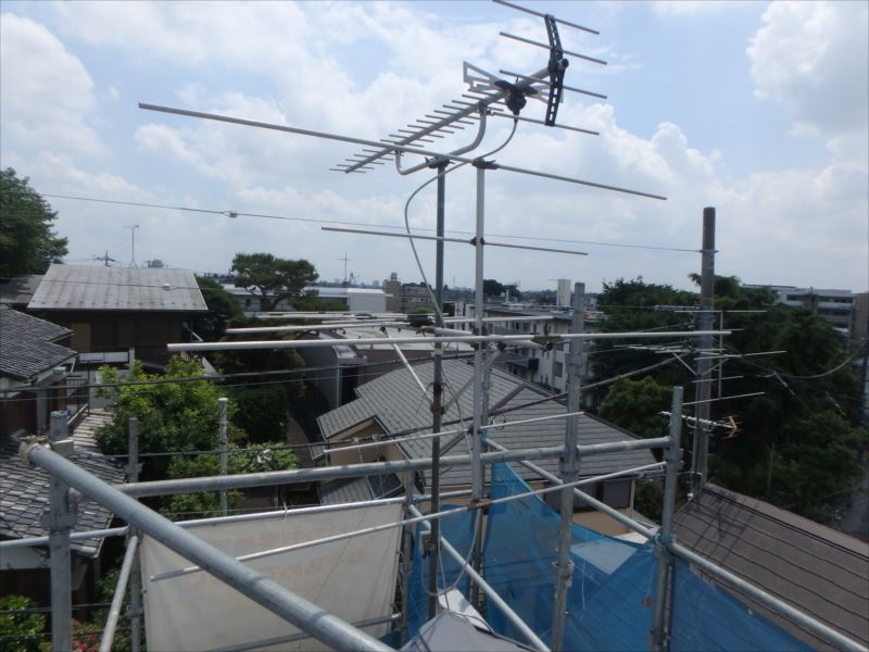 20170518外壁塗装W様邸アナログアンテナ撤去P5180064_s