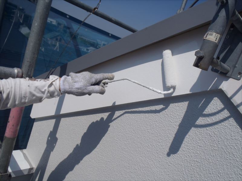 20170520外壁塗装W様邸破風板下塗りP5201452_s