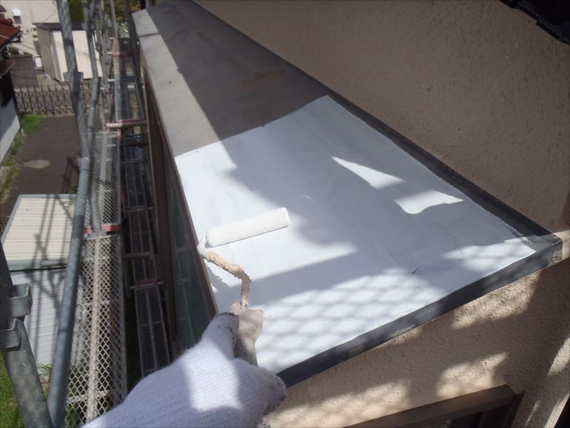 20170807外壁塗装N様邸鉄部1錆止めP8070188_s