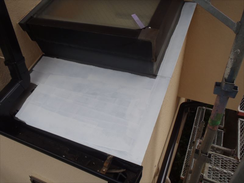 20170807外壁塗装N様邸鉄部1錆止めP8070191_s