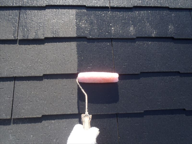 20170919外壁塗装K様邸屋根1下塗りP9190221_s