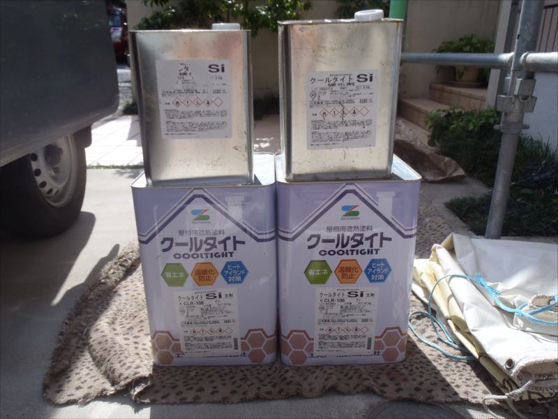 20170919外壁塗装K様邸屋根2中塗りP9190214_s