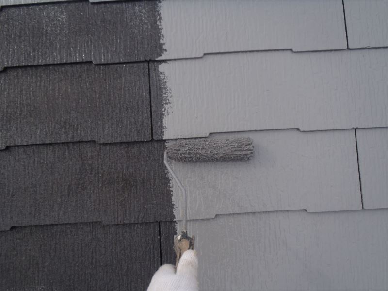 20170919外壁塗装K様邸屋根2中塗りP9190223_s