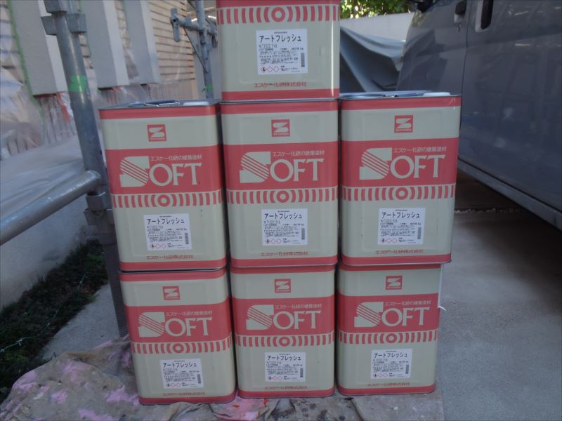 20170921外壁塗装K様邸外壁2中塗りP9210241_s