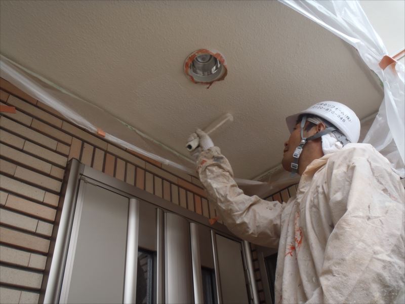 20170922外壁塗装K様邸外壁3上塗りP9220255_s