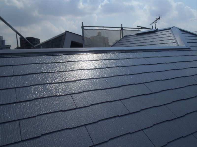 20170925外壁塗装K様邸屋根3上塗りP9250269_s