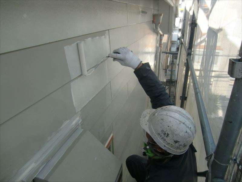 20170228外壁塗装F様邸外壁1下塗りCIMG6041_s