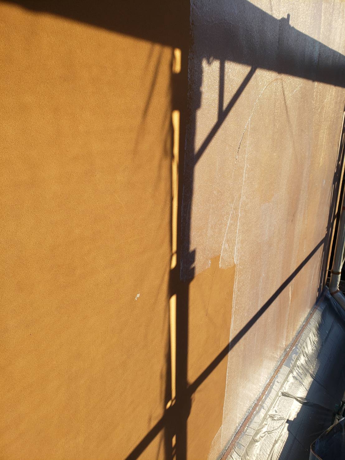 外壁塗装 世田谷区Ｔ様邸 外壁下塗り中2021012928630