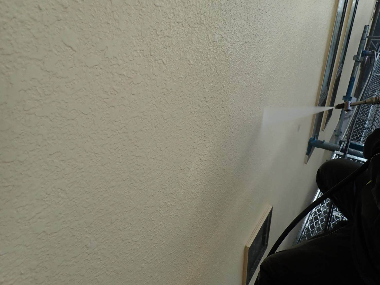 外壁塗装 世田谷区A様邸 高圧洗浄 20210225-21077