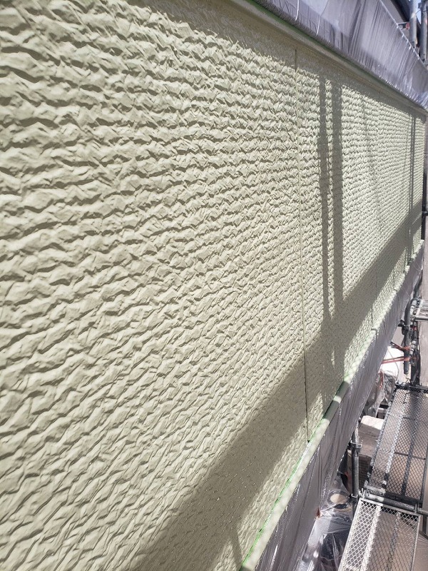 外壁塗装 中野区N様邸 外壁上塗り完了 2021042330315