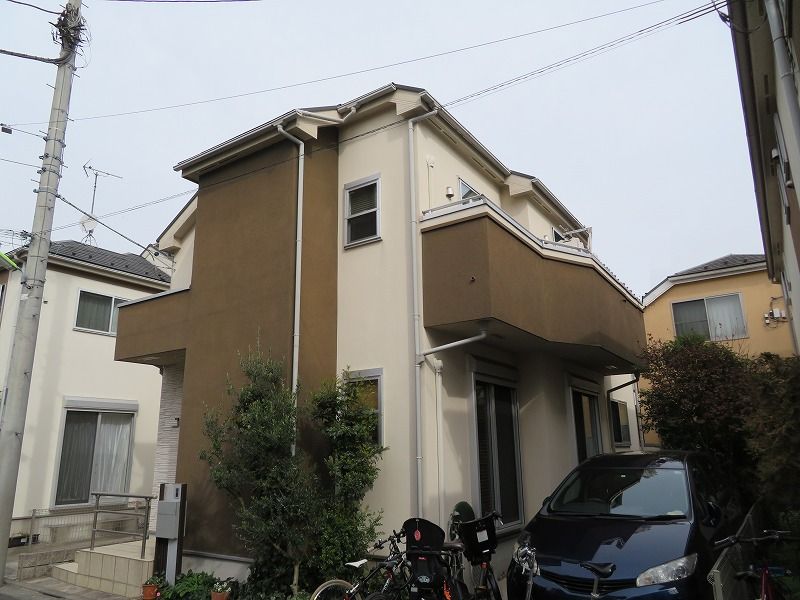 外壁塗装 世田谷区S様邸 施工前外壁全景IMG_1311