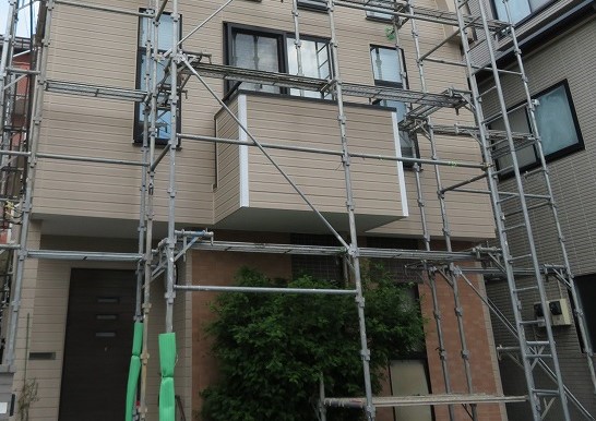 外壁塗装 調布市K様邸 施工後外壁全景IMG_5213