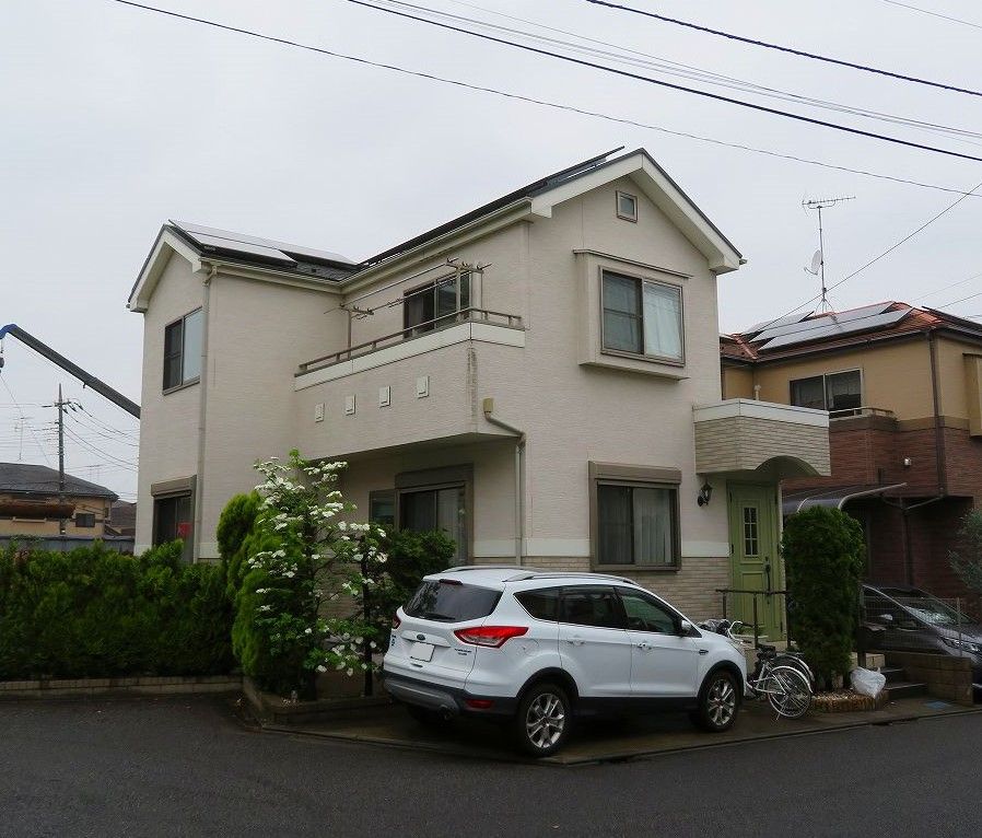 世田谷区M様邸 施工前外壁全景 20210414IMG_5340