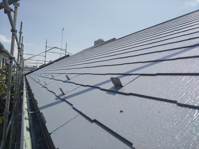 外壁塗装 世田谷区Y様邸 施工後屋根全景 20210724DSC_0300