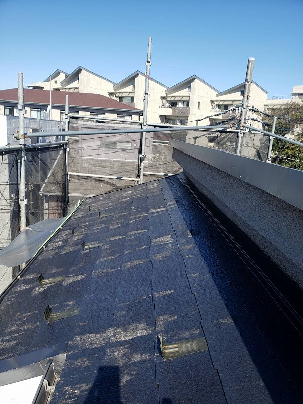 外壁塗装 世田谷区H様邸 屋根下塗り完了 2021102332719