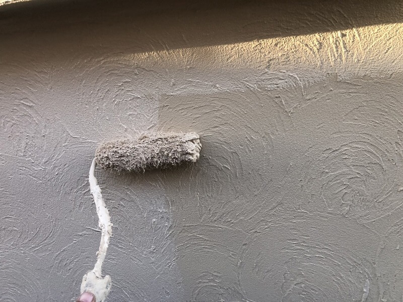 外壁塗装 世田谷区H様邸 外壁上塗り中 20211030S__26353673