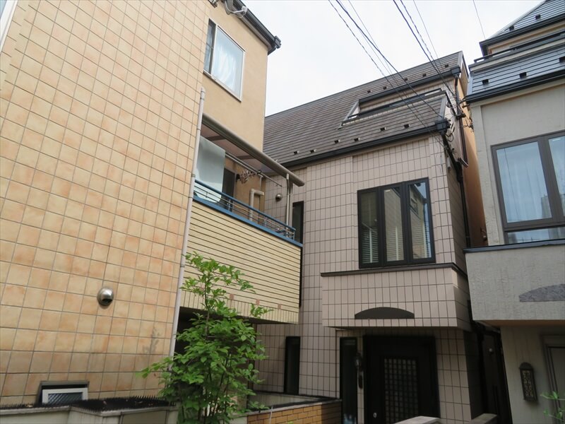 外壁塗装 世田谷区K様邸 施工前外壁全景20210529IMG_8457