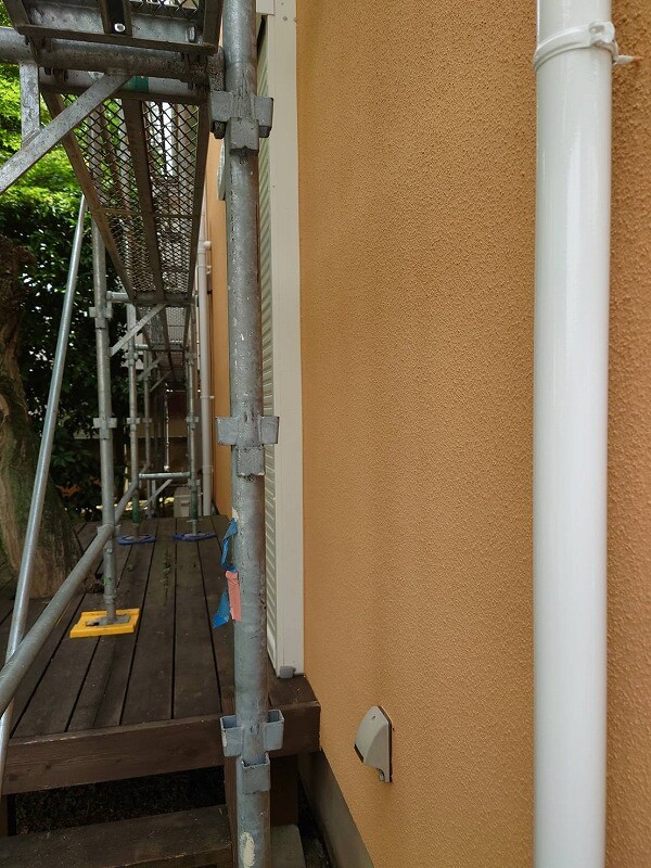 外壁塗装 世田谷区T様邸 雨樋塗装完了 2022060320537