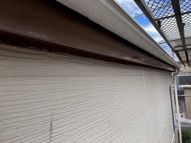 外壁塗装 世田谷区I様邸 破風板塗装完了 20230911S__30547994_0