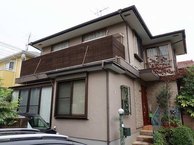 外壁塗装 世田谷区T様邸 施工前外壁全景20221014IMG_0285
