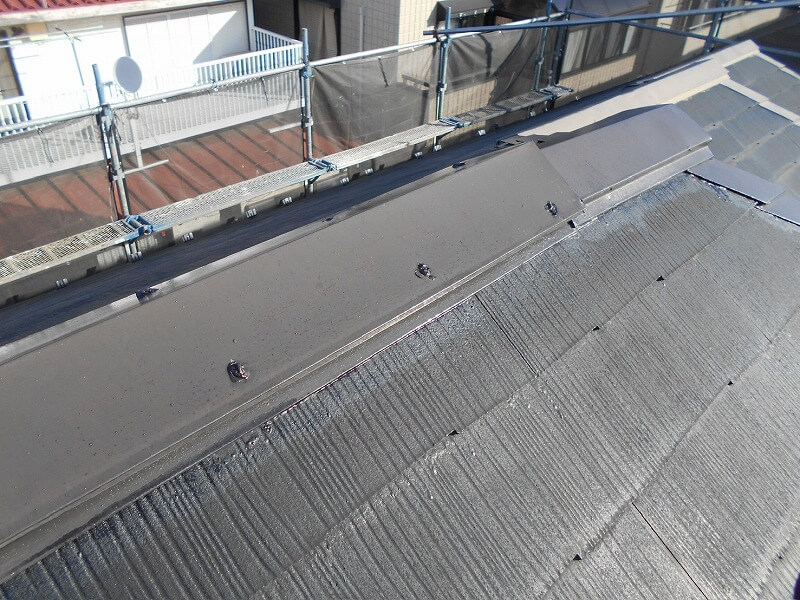 外壁塗装 杉並区G様邸 屋根板金下塗り完了 20241108S__38559842_0