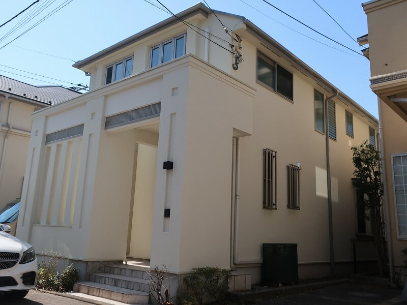 外壁塗装 杉並区T様邸 施工後外壁全景20250322IMG_1107-1
