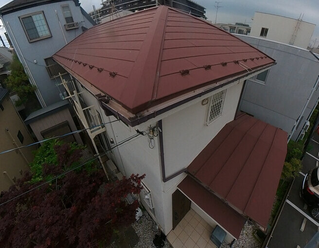 【ビフォー】屋根