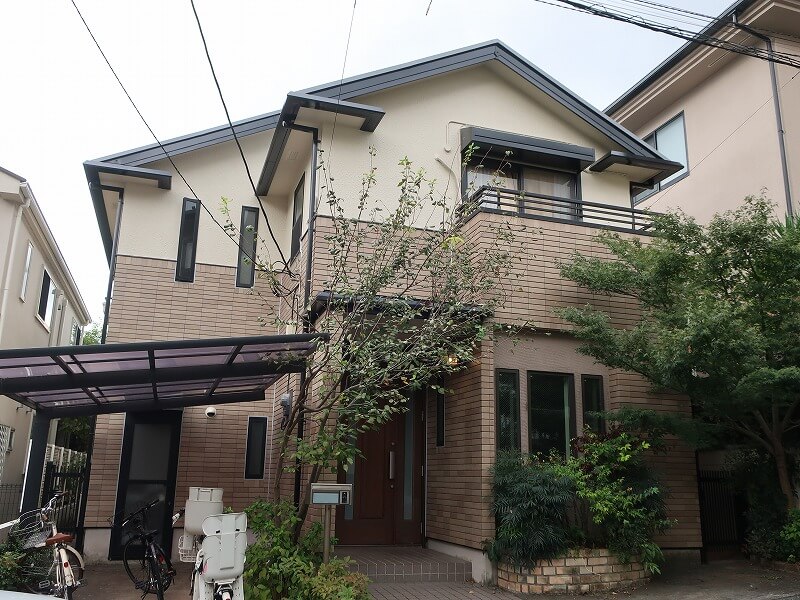外壁塗装 世田谷区N様邸 施工後外壁全景20251006IMG_8139